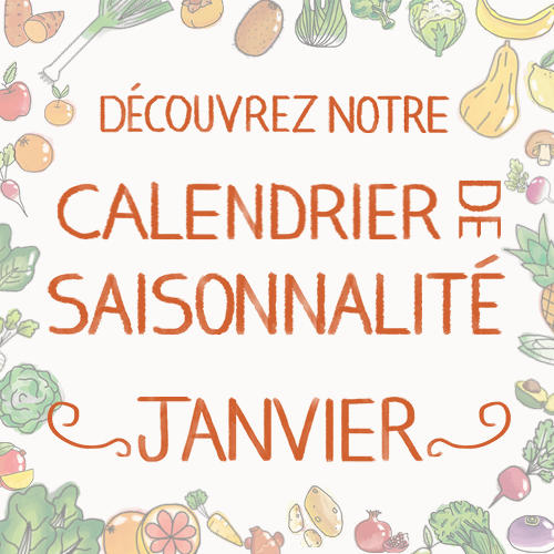 Fruits & légumes : le calendrier de saisonnalité de Janvier, selon Biocoop