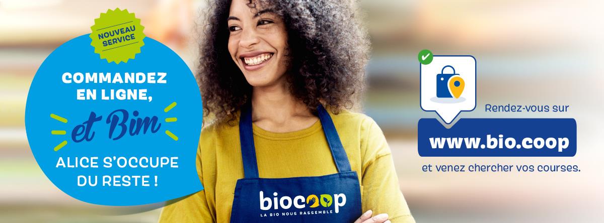 le click & collect débarque dans votre magasin Biocoop ! 🥳